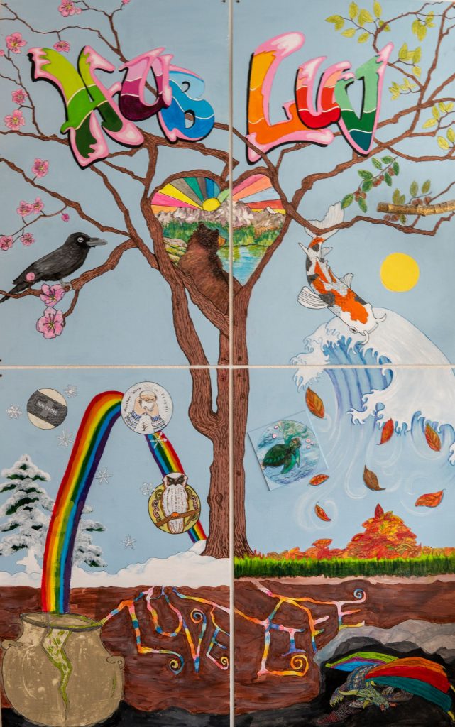 The Hub mural 2