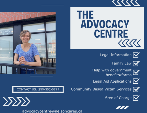 NCARES press release – Nelson CARES Society is celebrating ‘April is Advocacy Month’.